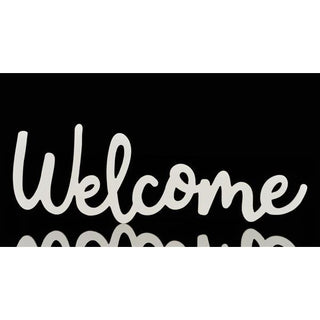 WREATH SIGN | 17.75"W X 4.5"H | WELCOME | ACCESSORIES | WOOD | AB246127
