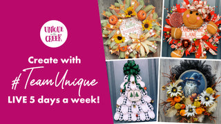 Create with #TeamUnique LIVE 5 days a week!