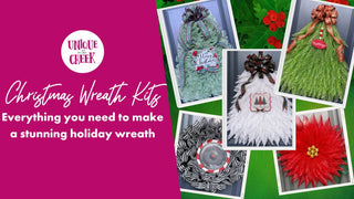 Perfect DIY Christmas Wreath Kits are here! - Unique in the Creek LTD