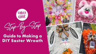 Step-by-Step Guide to Making a DIY Easter Wreath - Unique in the Creek LTD