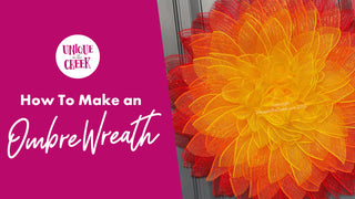 How To Make An Ombre Wreath