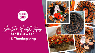 Creative Halloween Wreath & Thanksgiving Decorating Ideas
