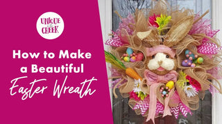How to Make an Easter Wreath: So many fun & beautiful options! - Unique in the Creek LTD