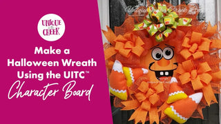 Make a Halloween Wreath Using the UITC™ Character Board - Unique in the Creek LTD