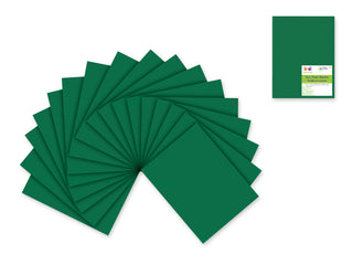 FOAM | 9" x 12" Sheets (25 p/pk) | HUNTER GREEN | Supplies