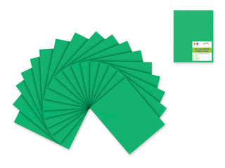 FOAM | 9" x 12" Sheets (25 p/pk) | EMERALD GREEN | Supplies