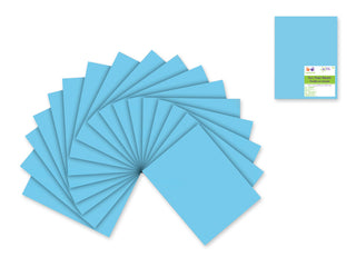 FOAM | 9" x 12" Sheets (25 p/pk) | LIGHT BLUE | Supplies
