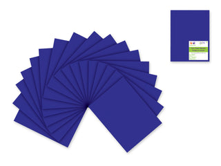 FOAM | 9" x 12" Sheets (25 p/pk) | ROYAL BLUE | Supplies