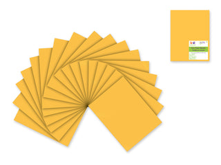 FOAM | 9" x 12" Sheets (25 p/pk) | GOLDEN YELLOW | Supplies