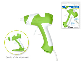 Glue Gun | Comfort Grip | Hot Melt 120V/7W | White/Lime Green | Tools