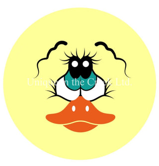 VINYL DECAL | DUCK | FACE | EVERYDAY | SPRING
