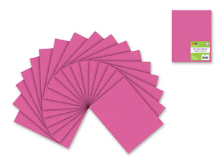 FOAM | 9" x 12" Sheets (25 p/pk) | PRINCESS PINK | Supplies