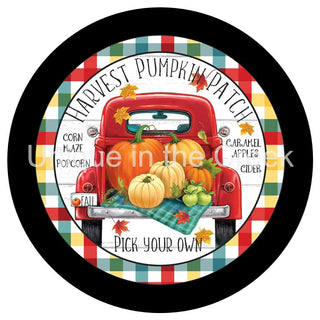 VINYL DECAL | HARVEST PUMPKIN PATCH | PICK YOUR OWN | AUTUMN | FALL