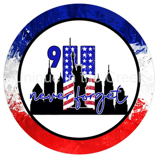 AUTOCOLLANT VINYLE | 11 septembre | 911 | 20e anniversaire | Ne jamais oublier | Patriotique | Tous les jours | Mémorial