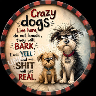Crazy Dogs - Design 2209