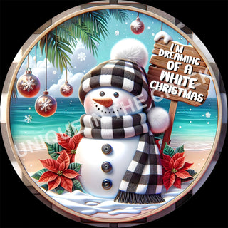 Melting Scary Snowman - Design 2219