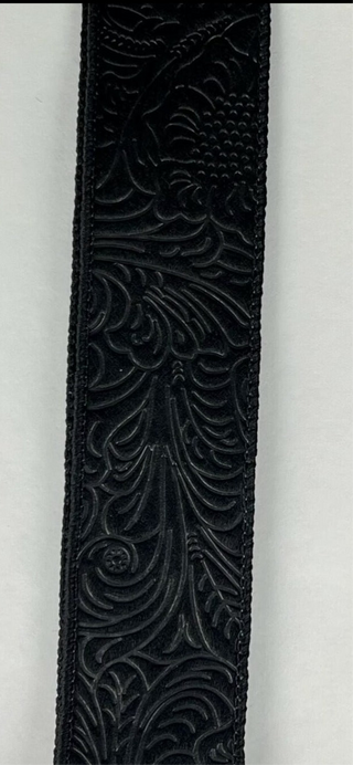 RIBBON | 1.5 "X 10YD | FLORAL EMBOSSED | BLACK | 42466-09-21