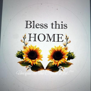 VINYL DECAL | BLESS THIS HOME | CHIC | WELCOME | EVERYDAY