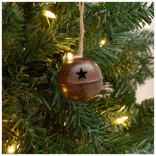 WREATH ACCENT | Brown Jingle Bell Ornaments | pack of 12 | 5745187