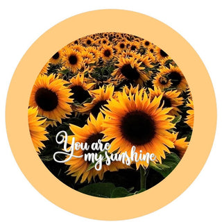 Vinyl Decal | You Are My Sunshine | Sunflower | Autumn | Fall | Everyday