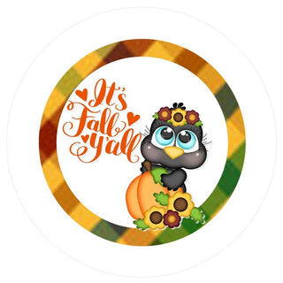 Vinyl Decal |Its Fall Y'all | Autumn | Fall