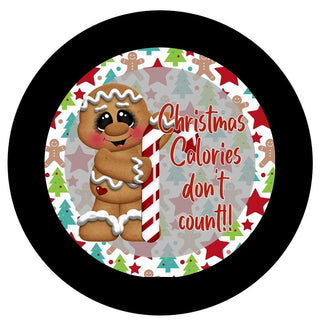 Vinyl Decal | Christmas Calories Don't Count | Christmas | Winter