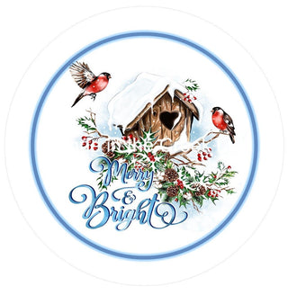 Vinyl Decal | Merry and Bright | Christmas | Winter