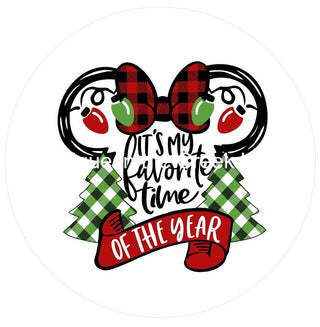 Vinyl Decal | Favorite Time of the Year | Christmas | Winter