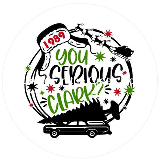 Vinyl Decal | Are you Serious | Christmas | Winter