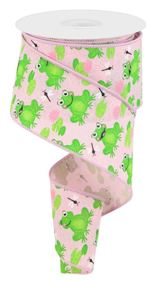 WREATH KIT | WELCOME TO OUR PAD - FROG | GREEN/PINK/WHITE | KIT028-26can