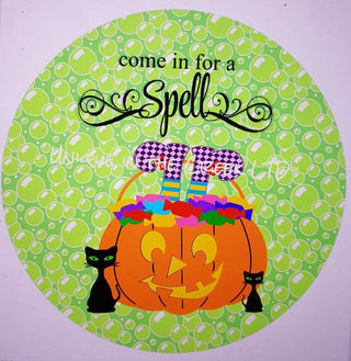 Vinyl Decal | Come in For a Spell | Witch | Halloween | Autumn | Fall