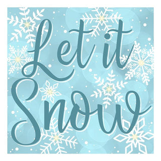 WREATH SIGN | WOOD | 10"Sq Let It Snow Sign W/Lights | CHRISTMAS| AS2003