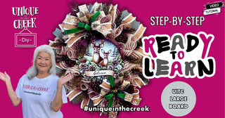 LARGE Wreath Board | Flower Wreath Frame | UNIQUE IN THE CREEK