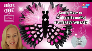 💥PRESALE💥 | WREATH KIT | DECOMESH KIT | PURPLE OMBRE BUTTERFLY KIT | KIT005BUTTPU-26