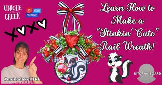 RAIL Wreath Board | DIY Wreath Frame | UNIQUE IN THE CREEK