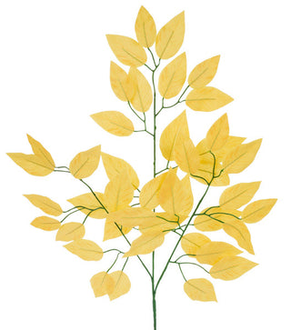 WREATH ACCENT | 23"L FICUS SPRAY | SOFT YELLOW | FG633744