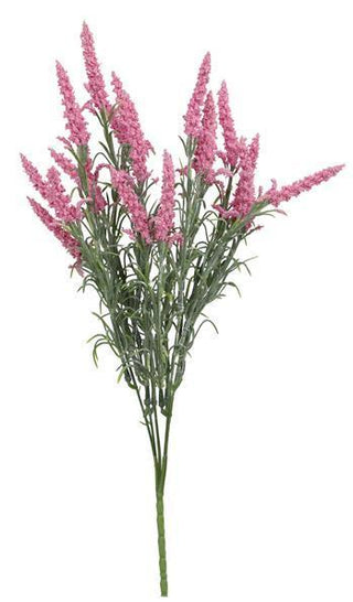 WREATH ACCENT | 15.5"L LAVENDER BUSH | PINK | FN167722