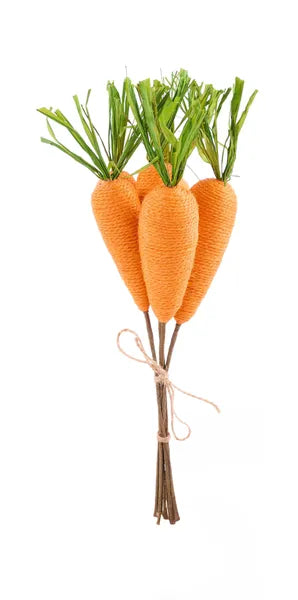 WREATH ACCENT | 18"L CARROT BUNDLE X4 | JUTE ORANGE | HE7370