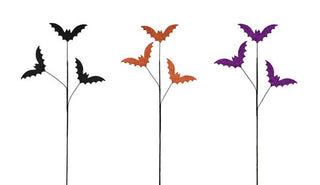 WREATH KIT | HARLEQUIN 2PC WITCH KIT |  HAPPY HALLOWEEN  |ORANGE/BLACK/WHITE/PURP | KIT306OV