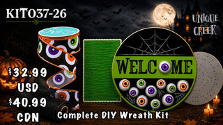 WREATH KIT | Welcome-Eyeballs | Kit037-26can