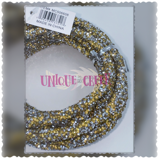 WREATH ACCENT | 15FT DIAMOND ROLL | BLING ROPE | GOLD | MC506608