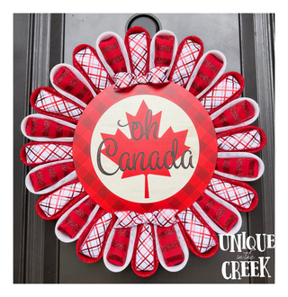 WREATH KIT | OH CANADA | RED/WHITE/DK.RED | KIT018-26can