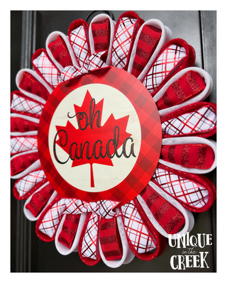 WREATH KIT | OH CANADA | RED/WHITE/DK.RED | KIT018-26can