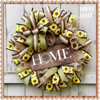 WREATH KIT-DIY  | SUNFLOWER HOME | KIT142RI