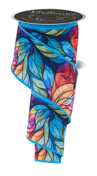 MATCHING SIGN/RIBBON SET | WELCOME STAINED GLASS | OW2025can