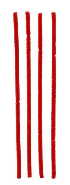 PIPE CLEANERS | 12"L X 6MM | CHENILLE STEMS | 50 pack | RED | SUPPLIES | MA200124