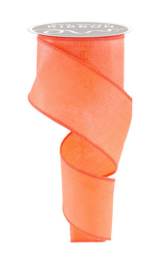 RIBBON | 2.5"X10YD CROSS HATCH | ORANGE | NR101020