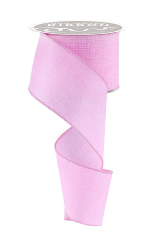 RIBBON | 2.5"X10YD CROSS HATCH | PINK | NR101022