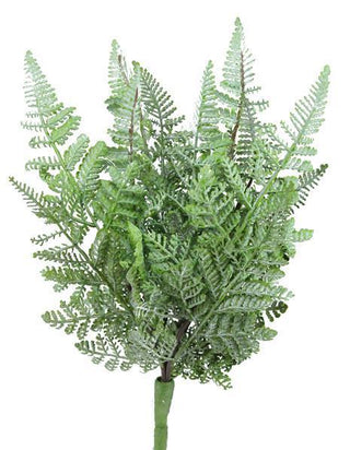 WREATH ACCENT | 13.25"L Fern Bush | DUSTY GREEN | PF1688