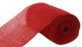 BURLAP | 6"X10YD JUTE NET | RED | RA171924 | BURLAP